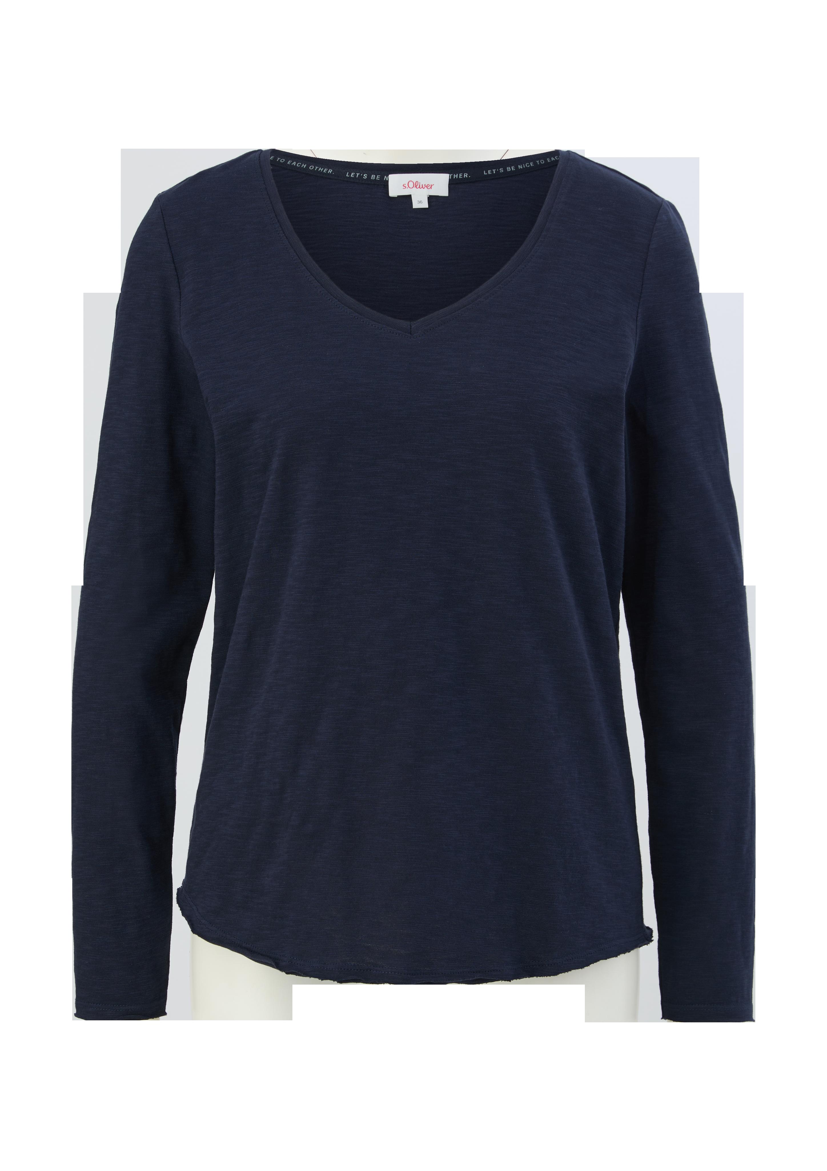 Longsleeve mit Flammgarnstruktur  2129651-5959