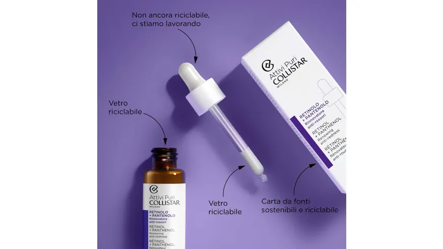 COLLISTAR Attivi Puri Retionol + Panthenol Drops 30 ml