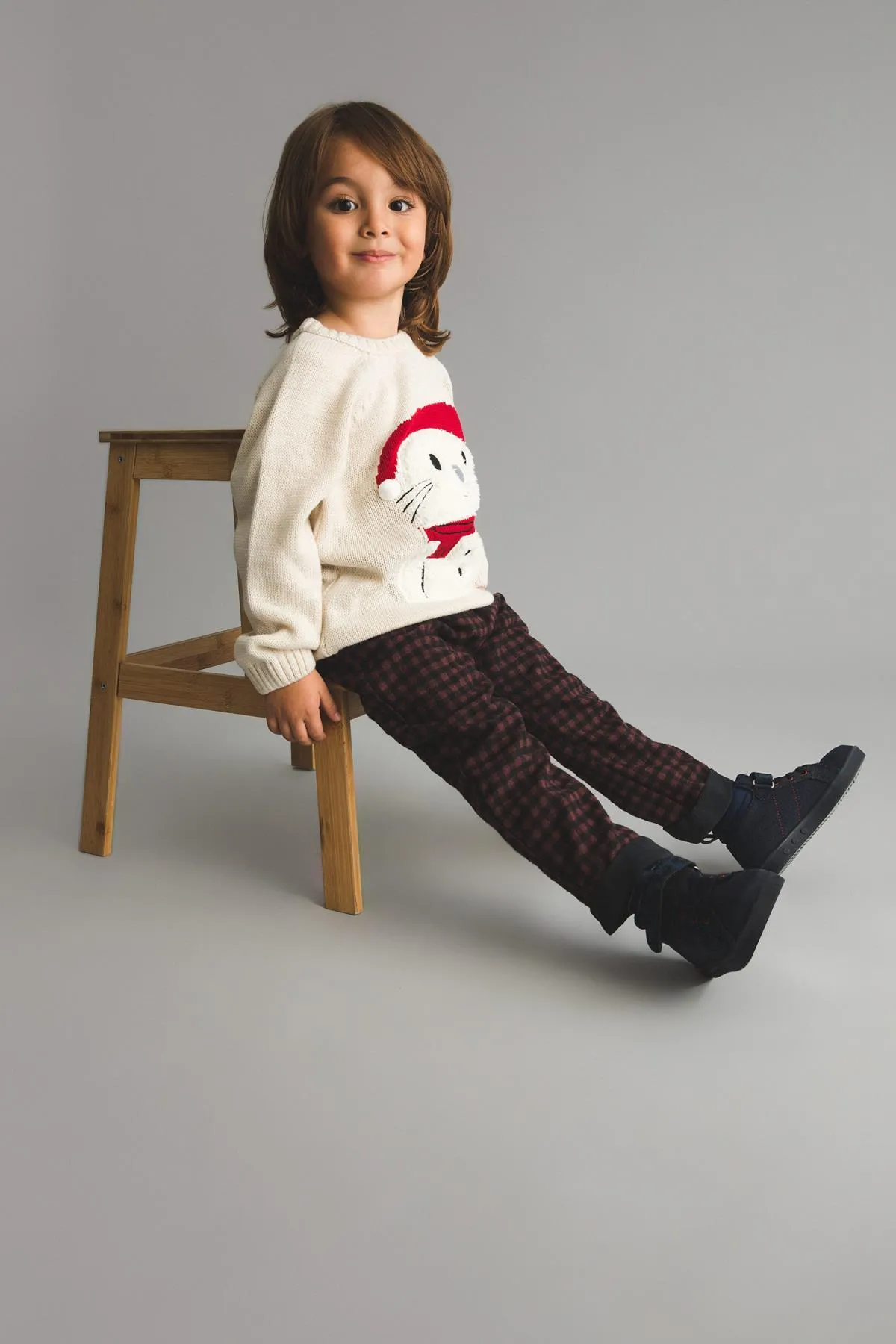 DeFacto  Baby-Pullover mit Rundhalsausschnitt und Neujahrsmotiv