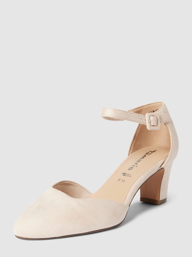 Pumps mit Dornschließe in hellrosa