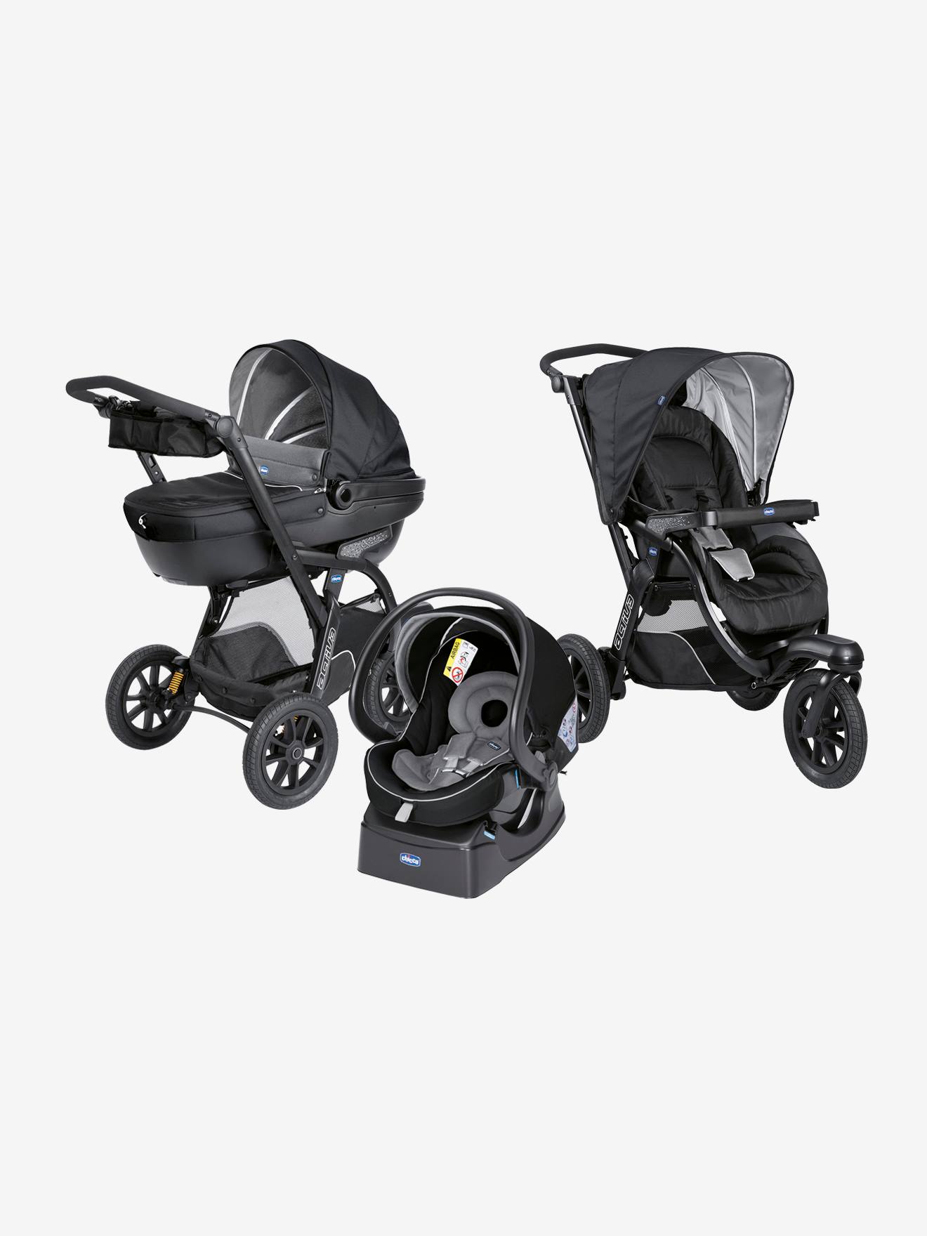 Poussette Trio Activ3 Top CHICCO jet black