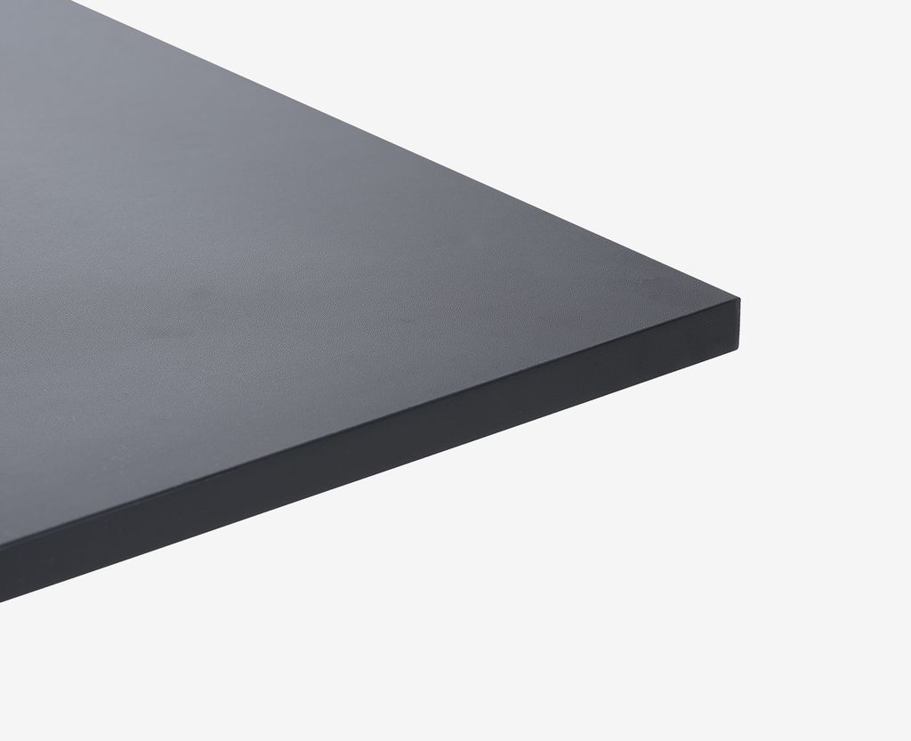 LUNDTOFT Heve- og senkbart skrivebord med gassløft LUNDTOFT 70x130 svart