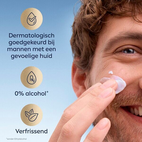 NIVEA Men Sensitive Skin & Stubble Pleťový gél 50 ml