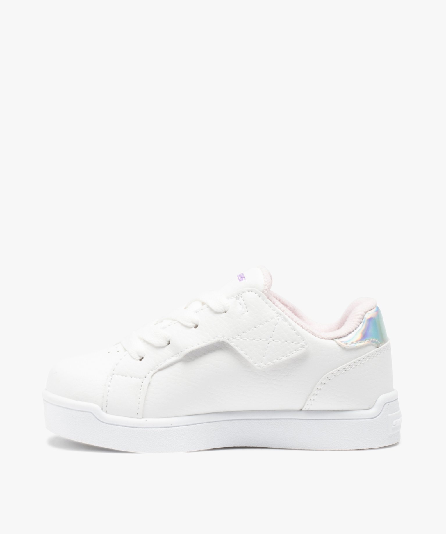 Baskets fille unies avec licorne brodée - Skechers blanc | GEMO