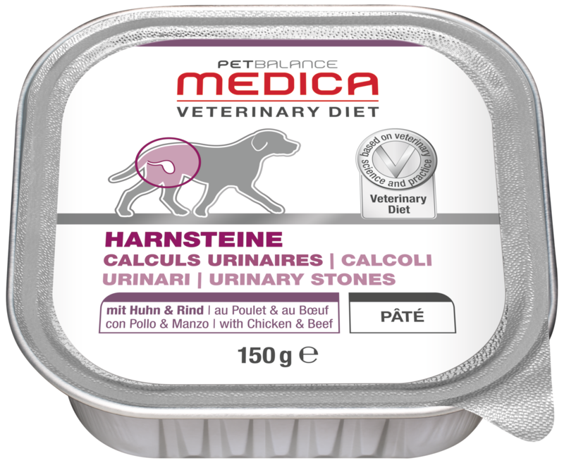 PetBalance Urinary PetBalance Medica Harnsteine mit Huhn und Rind 11x150g