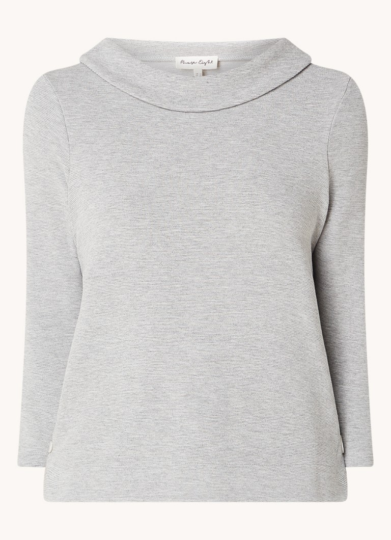 Phase Eight T-shirt with button detail