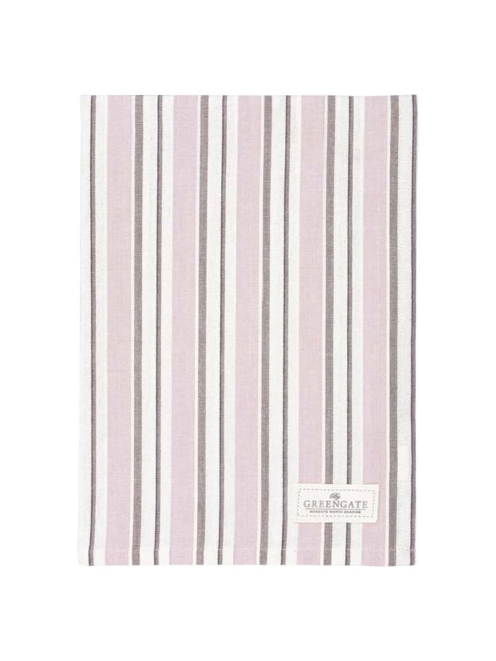 Greengate Geschirrtuch CAYSA DUSTY ROSE ROSA mit Streifen günstig kaufen onesize