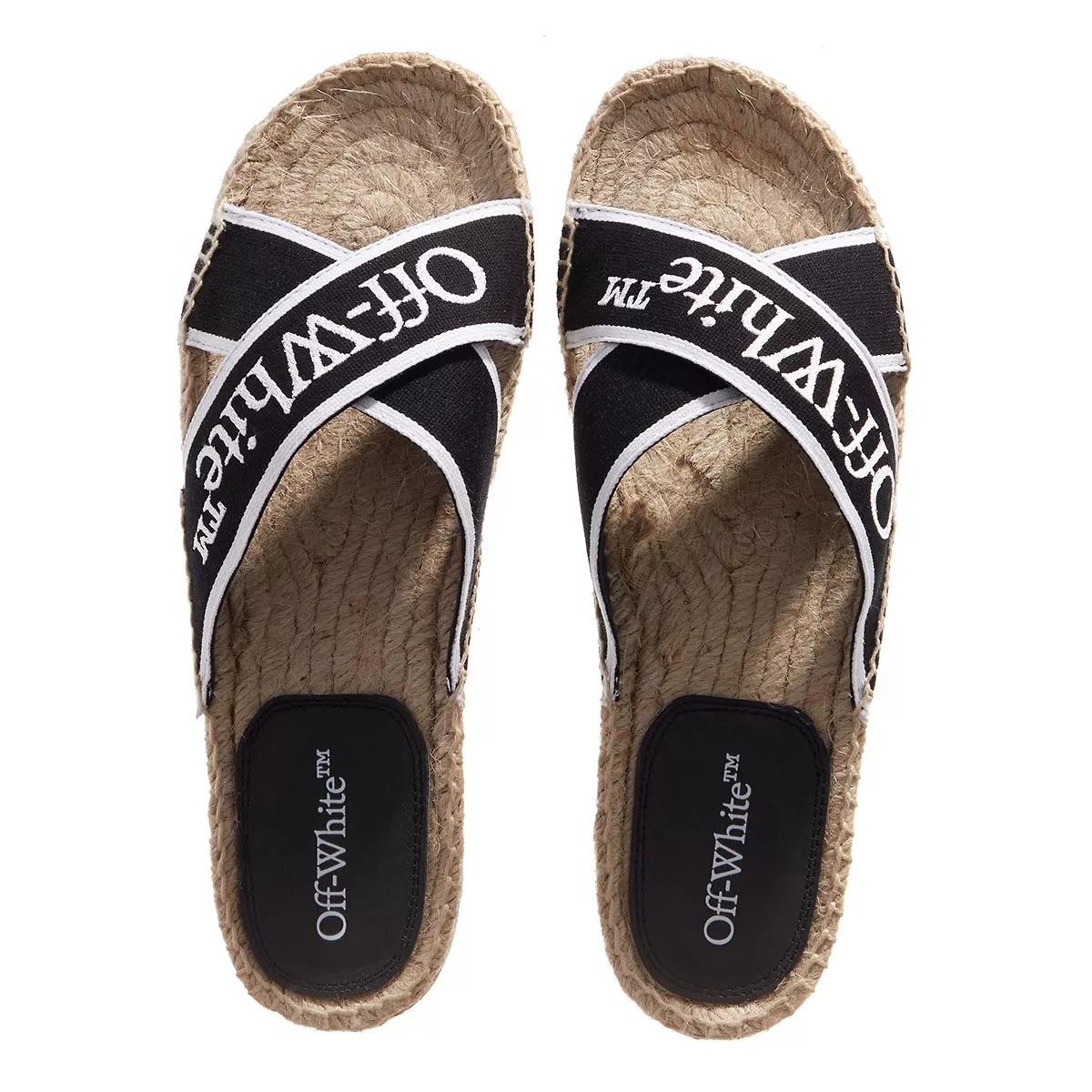 OFF-WHITE Pantoletten schwarz Slide