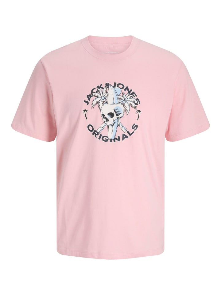 JACK & JONES PLUS T-shirt in Tickled Pink günstig kaufen