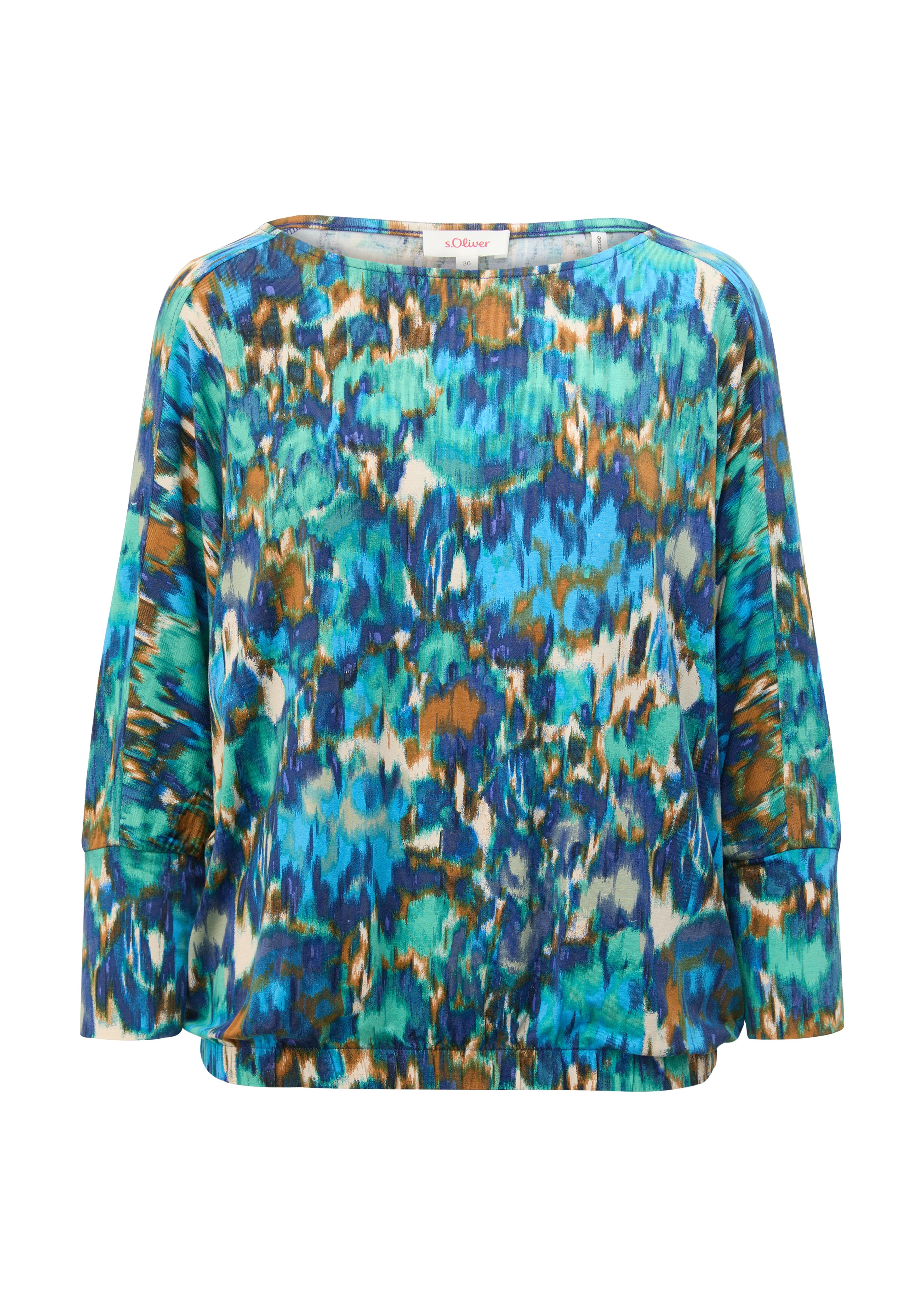 Longsleeve aus Viskosestretch  2137218-59A0