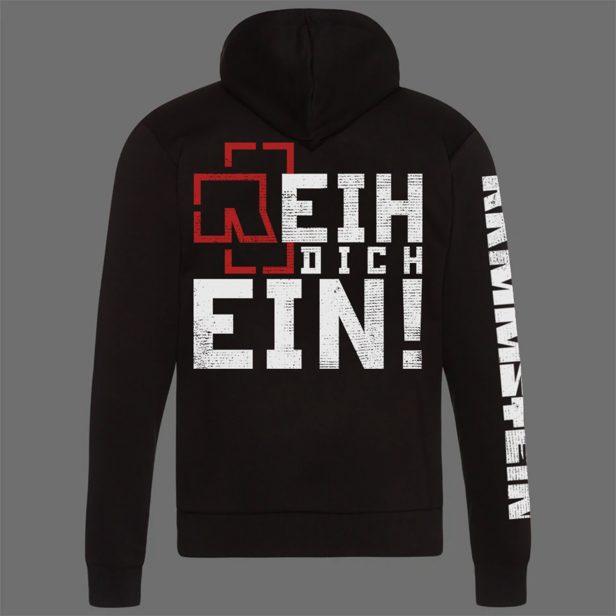 Kapuzenjacke ”Reih dich ein