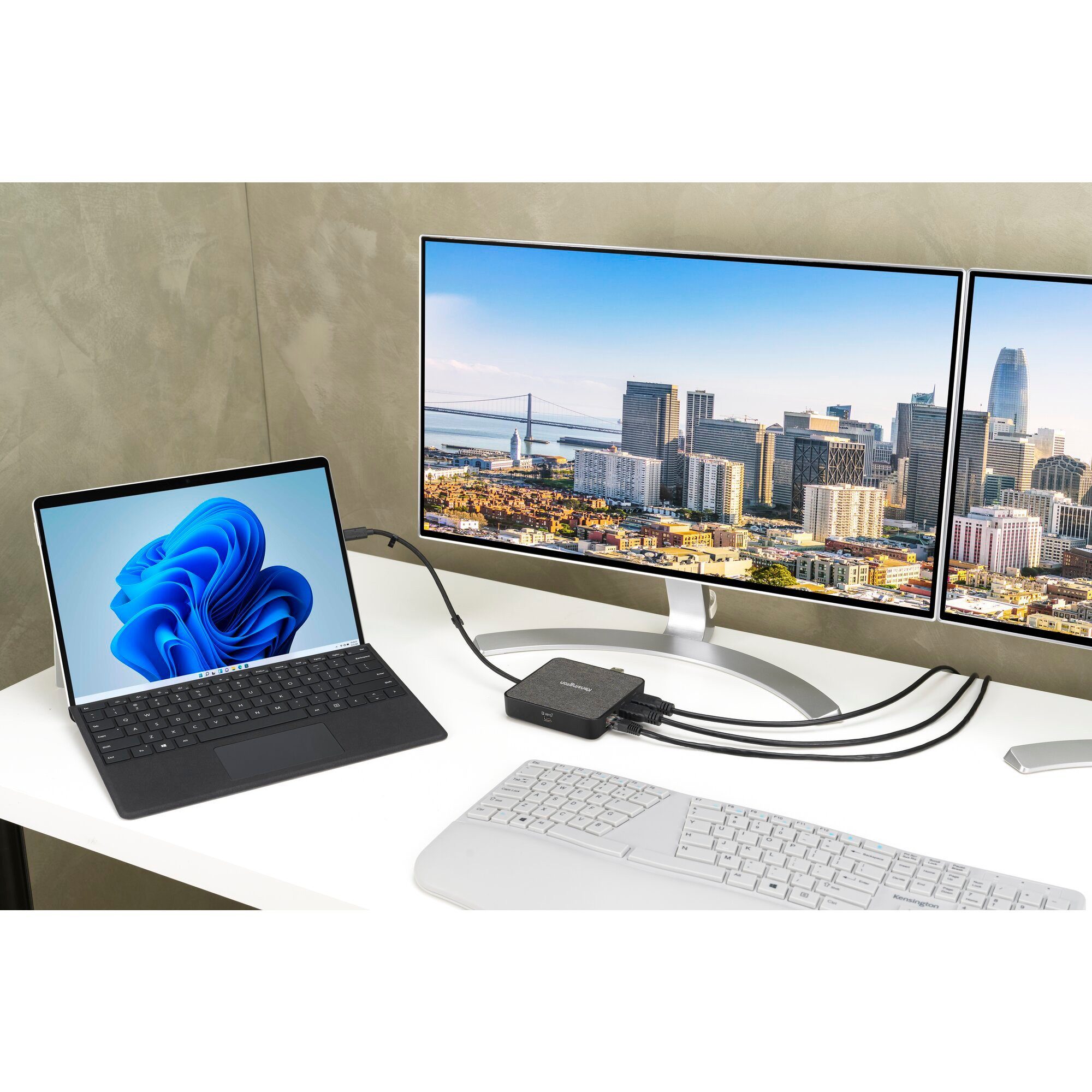 KENSINGTON Laptop-Dockingstation Kensington MD125U4, Dockingstation, (USB-C, HDMI