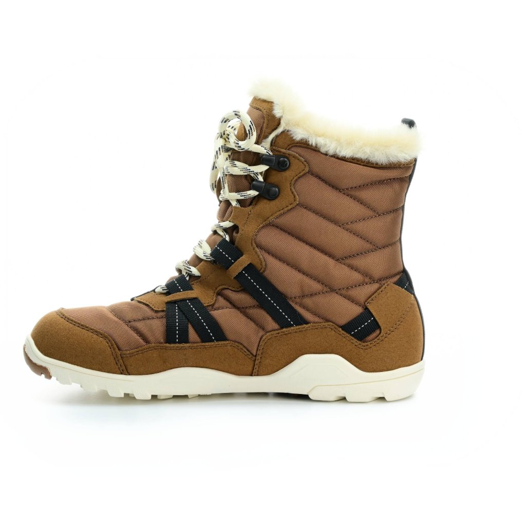 Xero Shoes Alpine W Rubber Brown/Eggshell braune Barfuß-Begschuhe