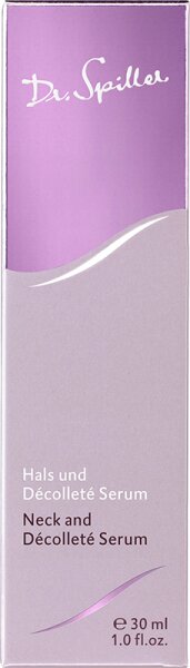 Dr. Spiller Hals und Décolleté Serum Gesichtsserum