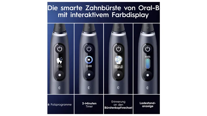 Oral-B Elektrische Zahnbürste iO Series 8N Black Onyx