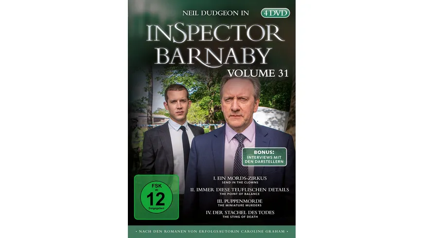Inspector Barnaby Vol. 31  [4 DVDs]