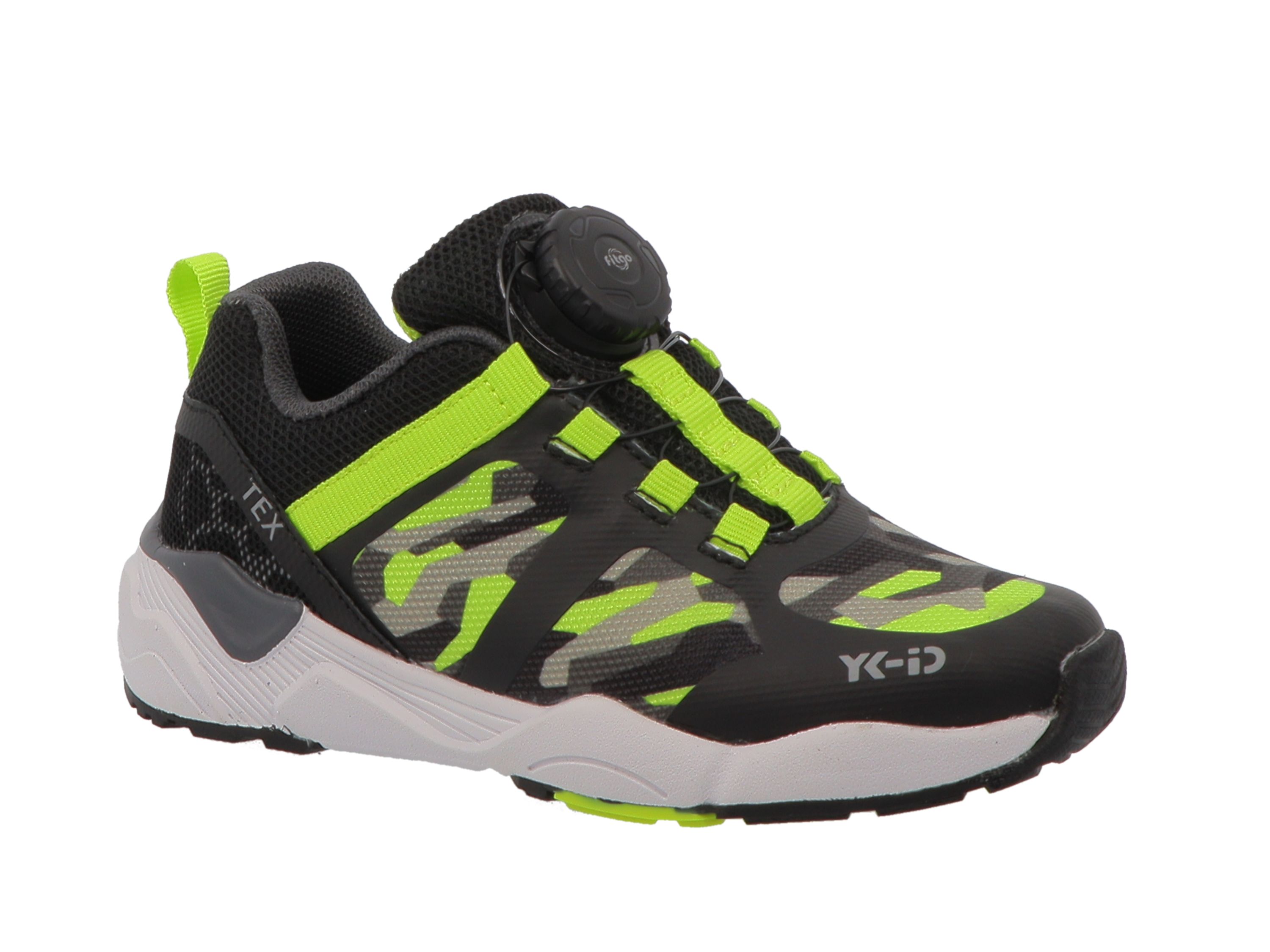 Lurchi Sneaker Leuron-TEX YK-ID - black yellow multi