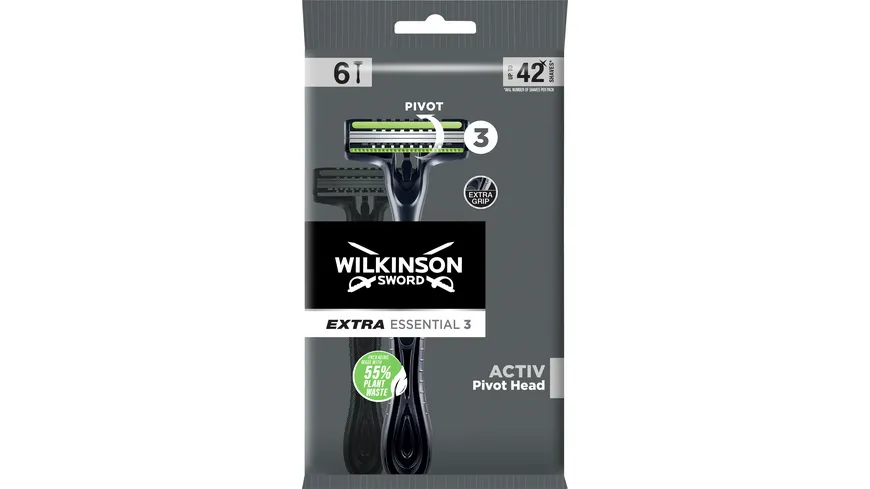 Wilkinson Einwegrasierer Extra 3 Aktiv