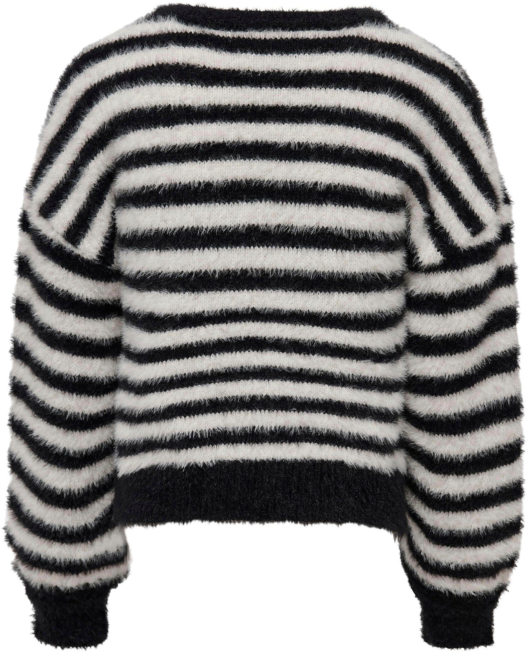 KIDS ONLY Rundhalspullover KOGNEWPIUMO L/S PULLOVER CP KNT NOOS