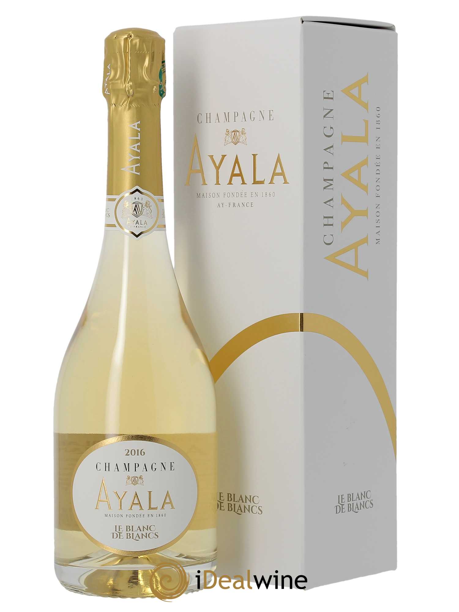 Blanc de Blancs Ayala  2016 - Lot de 1 Bouteille