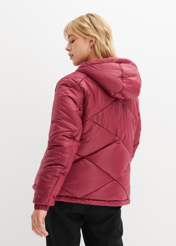 Steppjacke mit Kapuze