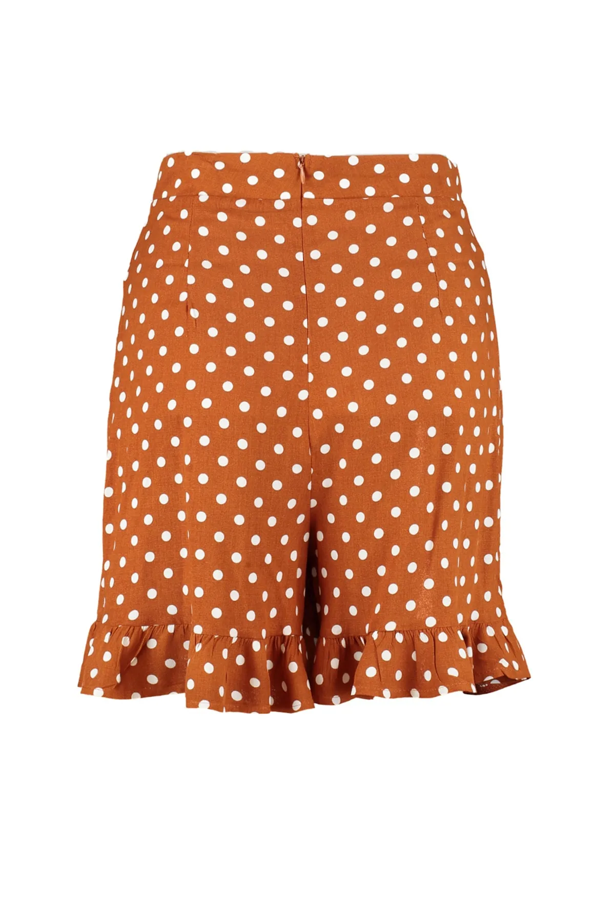 Trendyol Collection  Tile Polka Dot Woven Shorts Rock TWOSS21SR0472