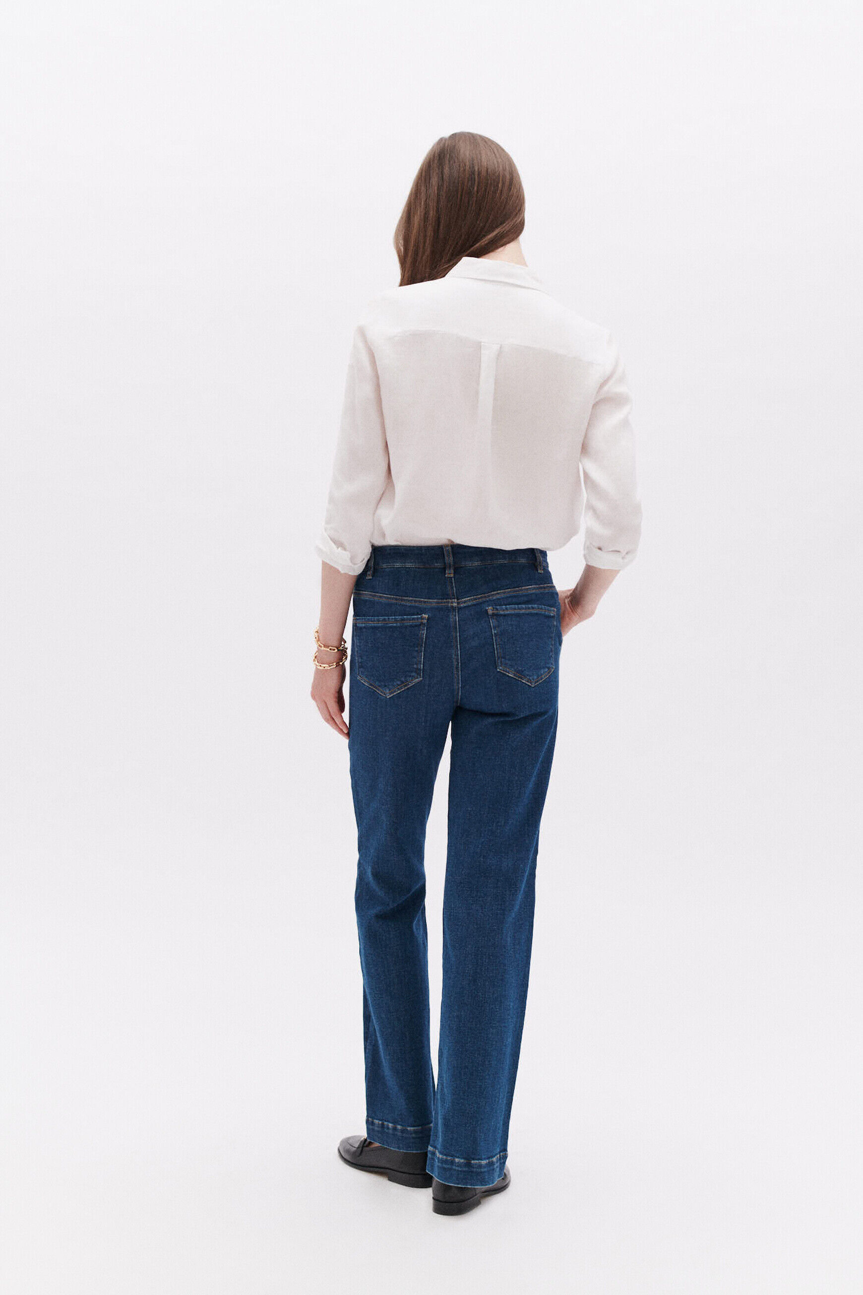 Pantalon ptimotha denim stone femme