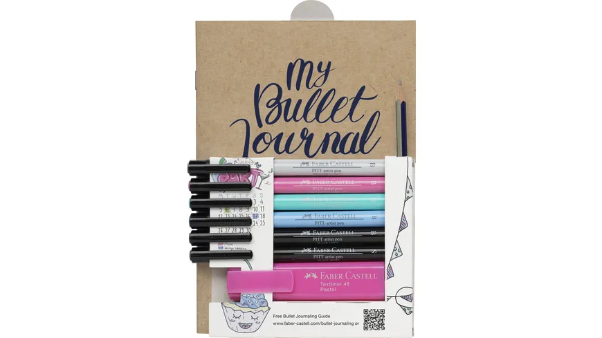 FABER-CASTELL Bullet Journaling Starter Set 9teilig