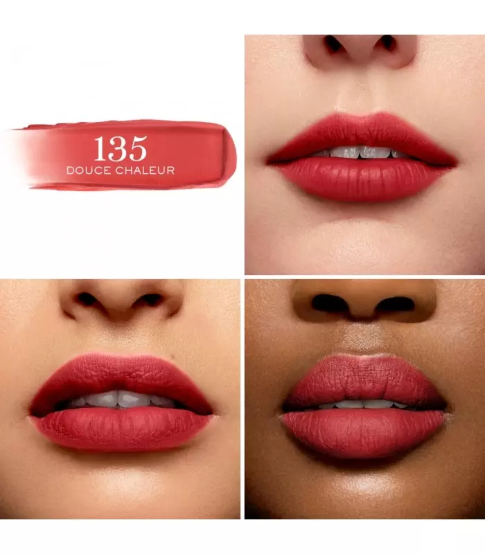 L'ABSOLU ROUGE INTIMATTE Rouge à Lèvres Mat - Effet Flouté