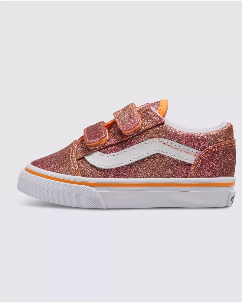 Toddler Old Skool V Glitter Shoe
