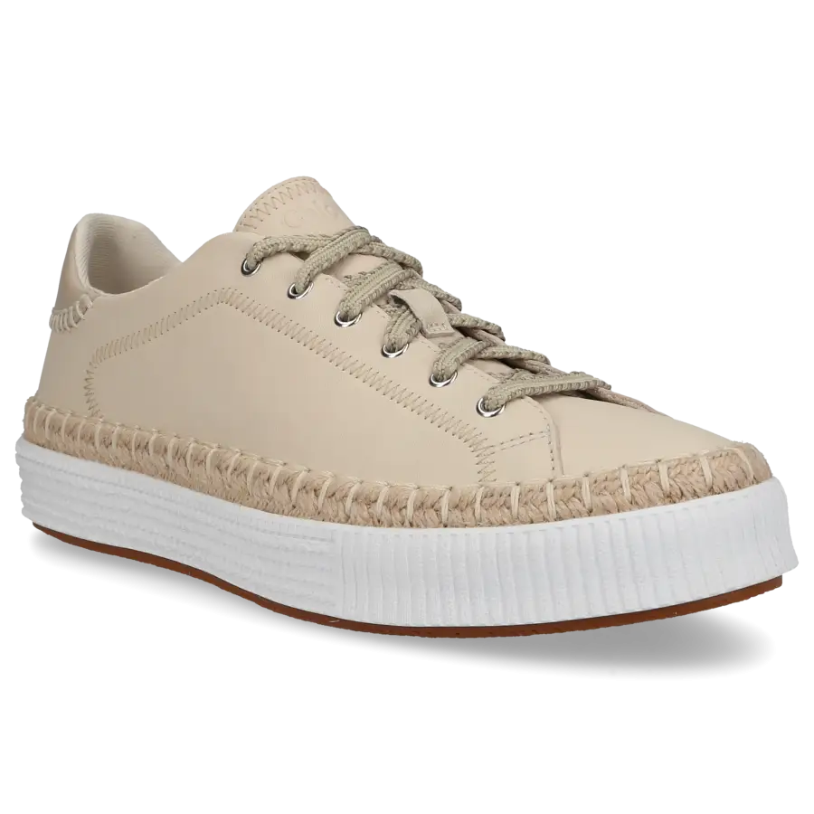 Chloé - Sneaker low TELMA Nappaleder - beige