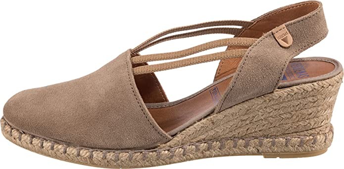 VERBENAS Klassische Sandalen taupe Maika Mahon