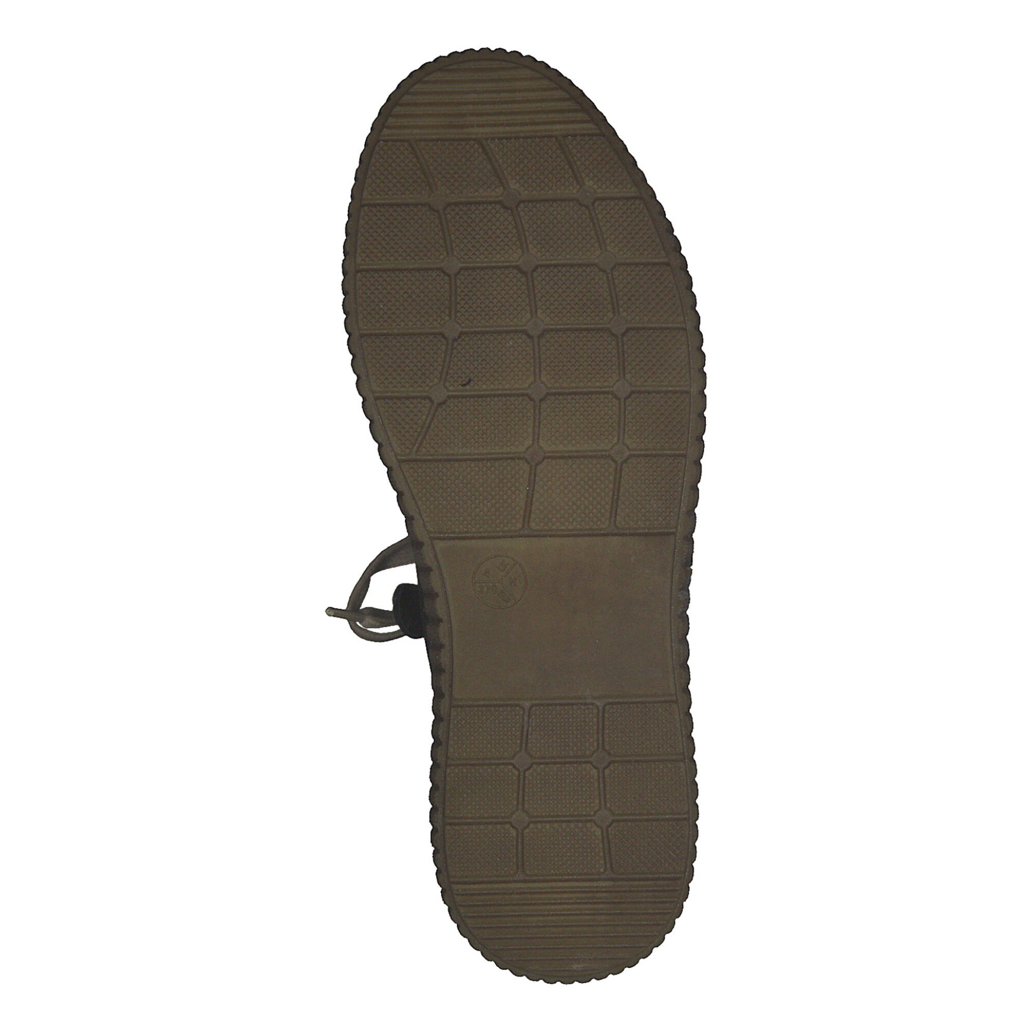 Baskets sneakers à lacets kaki