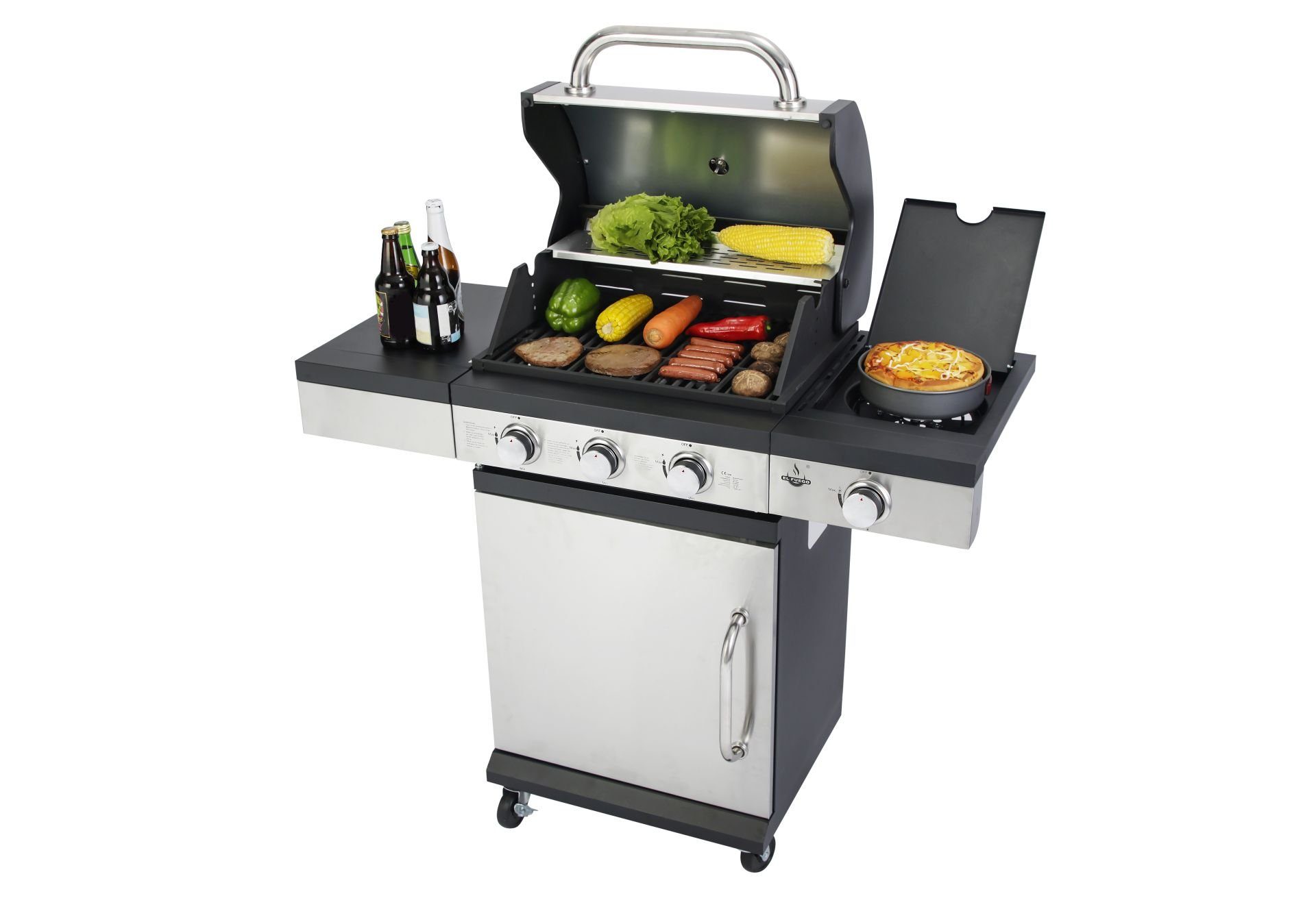 El Fuego Gasgrill AY0584, AY0584 Gasgrill 
