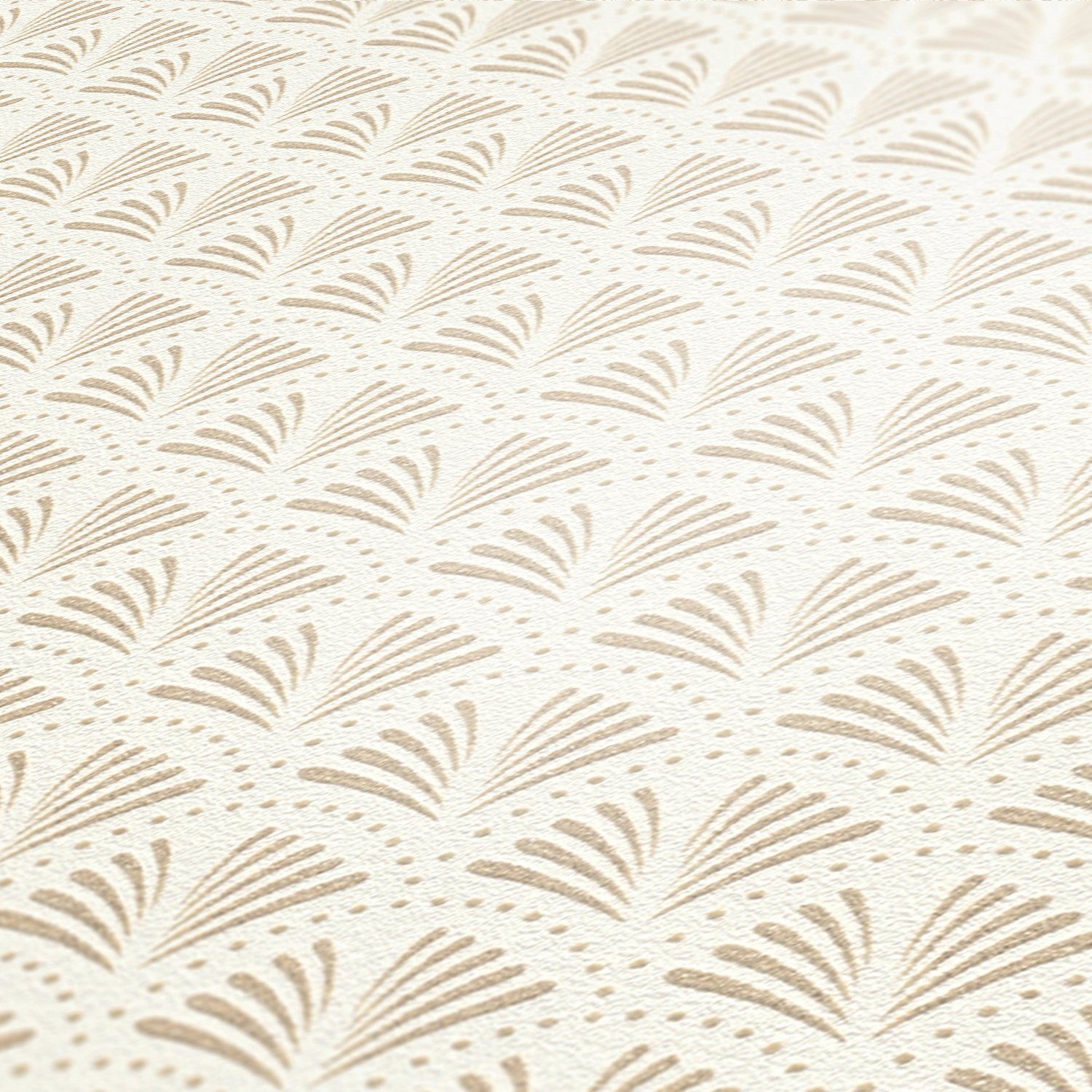 A.S. Création Vliestapete Trendwall, gemustert, Glitzertapete Tapete Art Deco