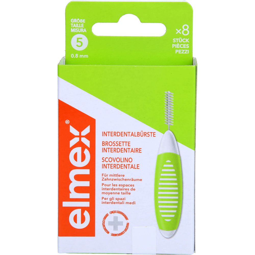 Interdentalbürsten grün. Größe 5. 0.8 mm
