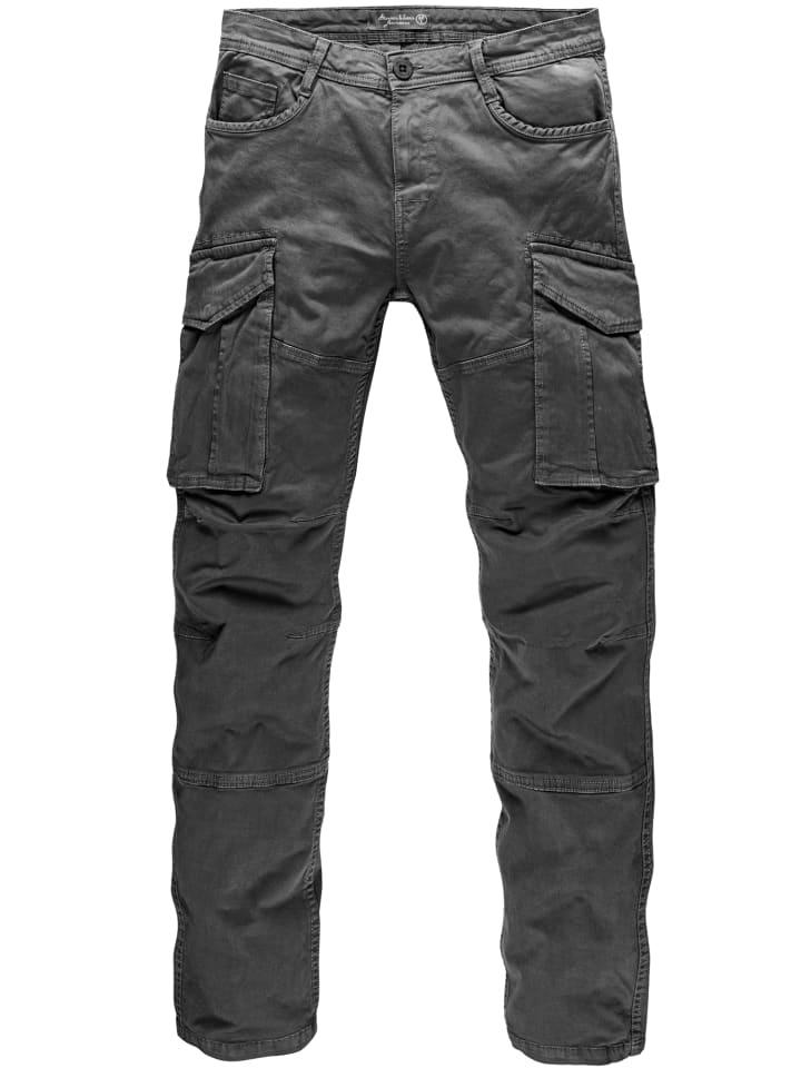 Amaci&Sons Cargo Jogger-Chino WYATT in Anthrazit günstig kaufen