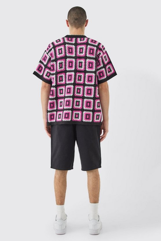 Lockere schwarze Shorts
