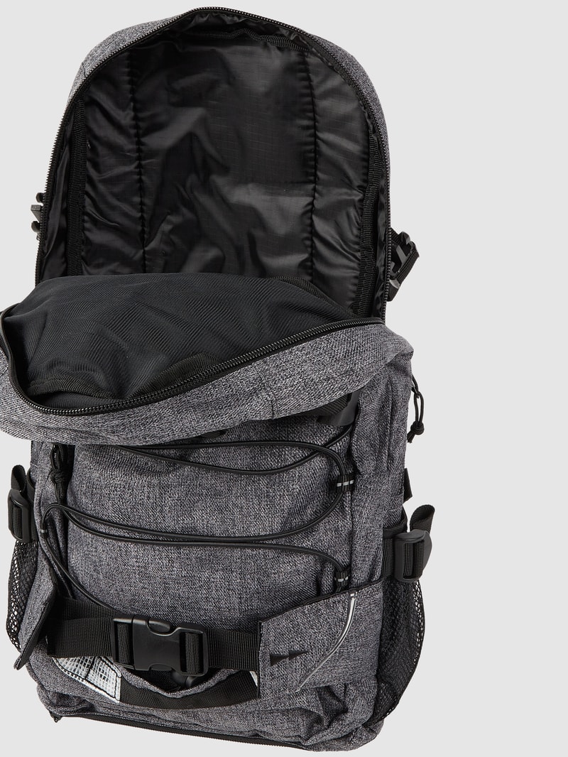 Rucksack in Melange-Optik Modell 'Louis' in dunkelgrau meliert