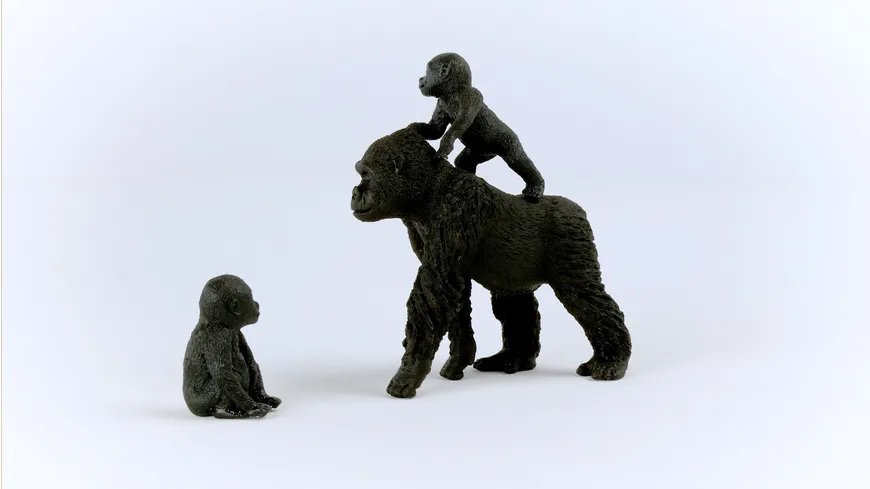 Schleich 42601 - Wild Life - Flachland Gorilla Familie