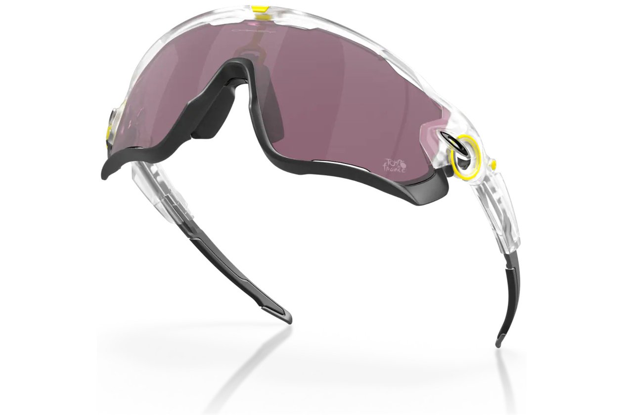 Oakley Jawbreaker Tour de France Matte Clear/Prizm Road Black