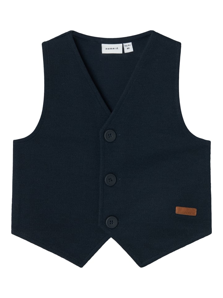 name it Anzugweste in dark sapphire günstig kaufen