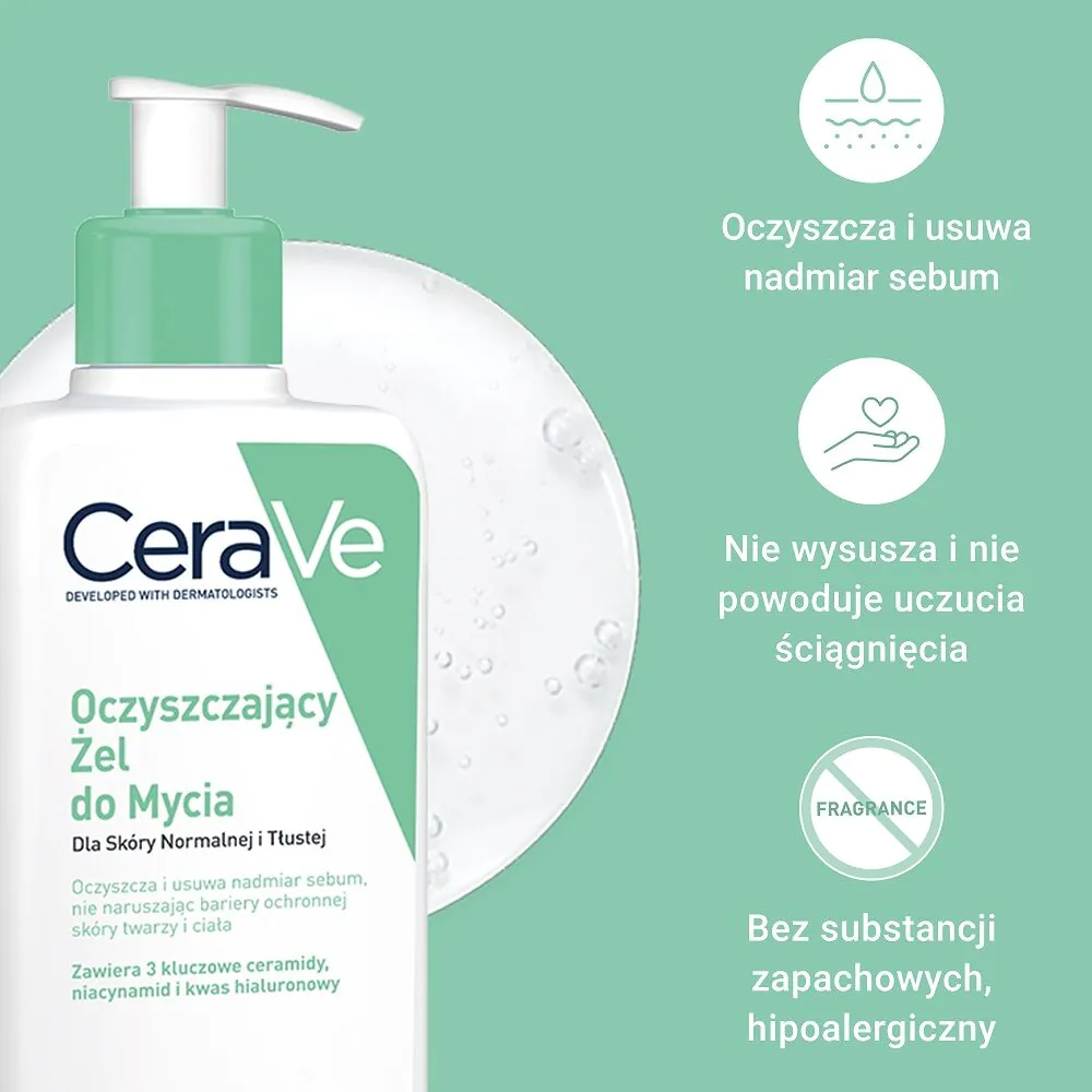 „CeraVe“ valomasis gelis, 236 ml ir 473 ml