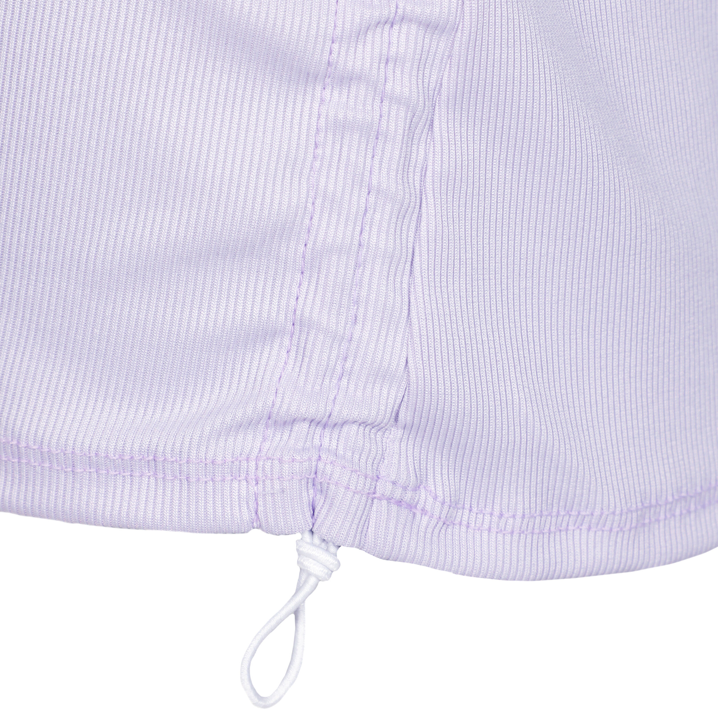 Ruche Me Along T-Shirt Damen - Flieder
