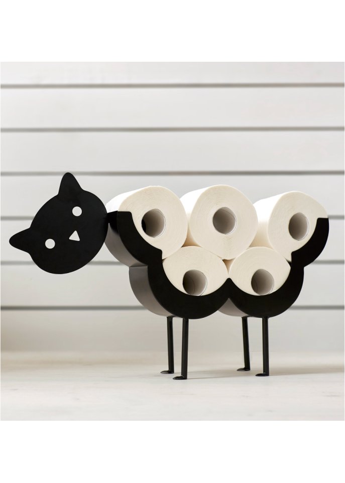 Toilettenpapierhalter Katze