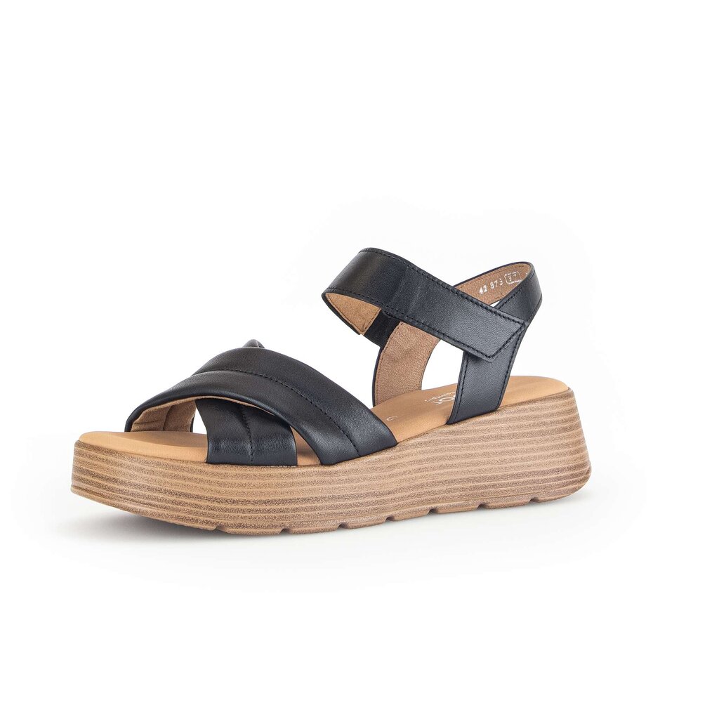 Gabor comfort Plateau Sandale schwarz