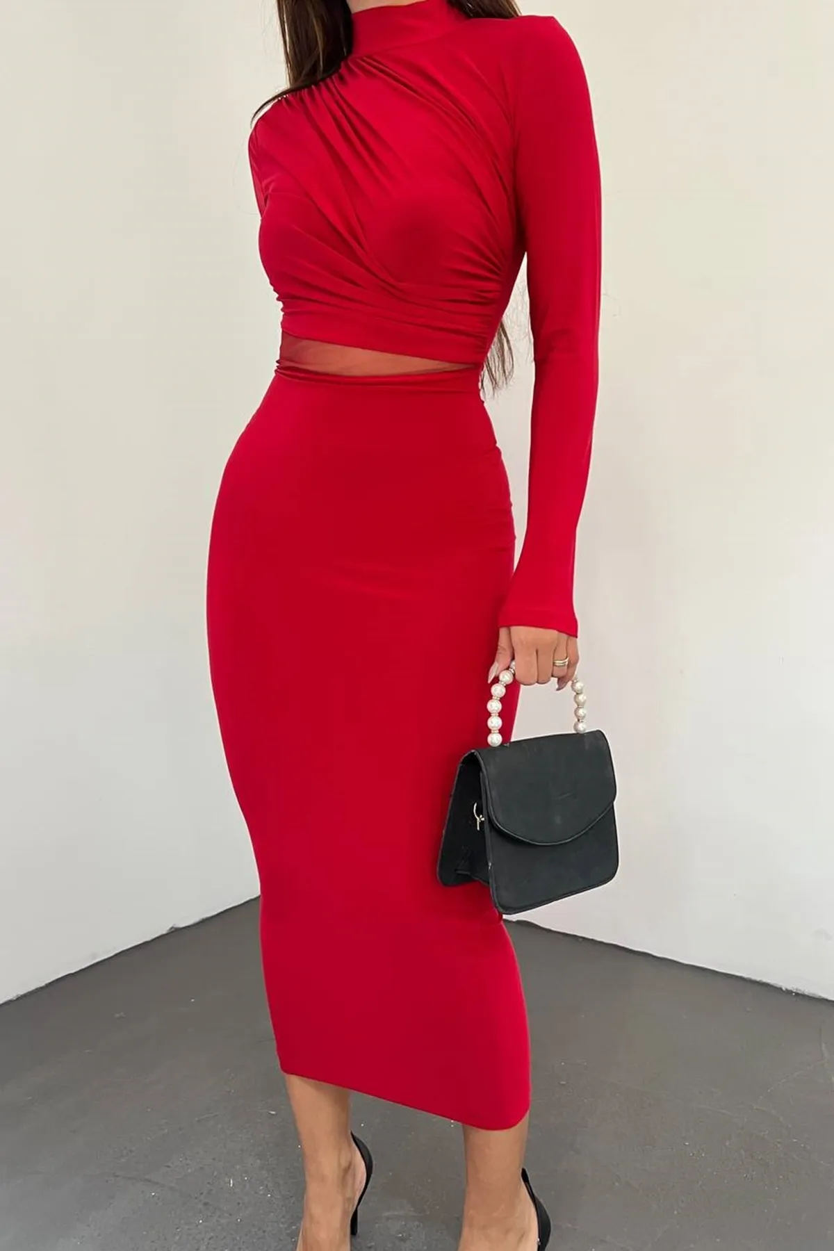 lovebox  Kleid - Rot - A-Linie