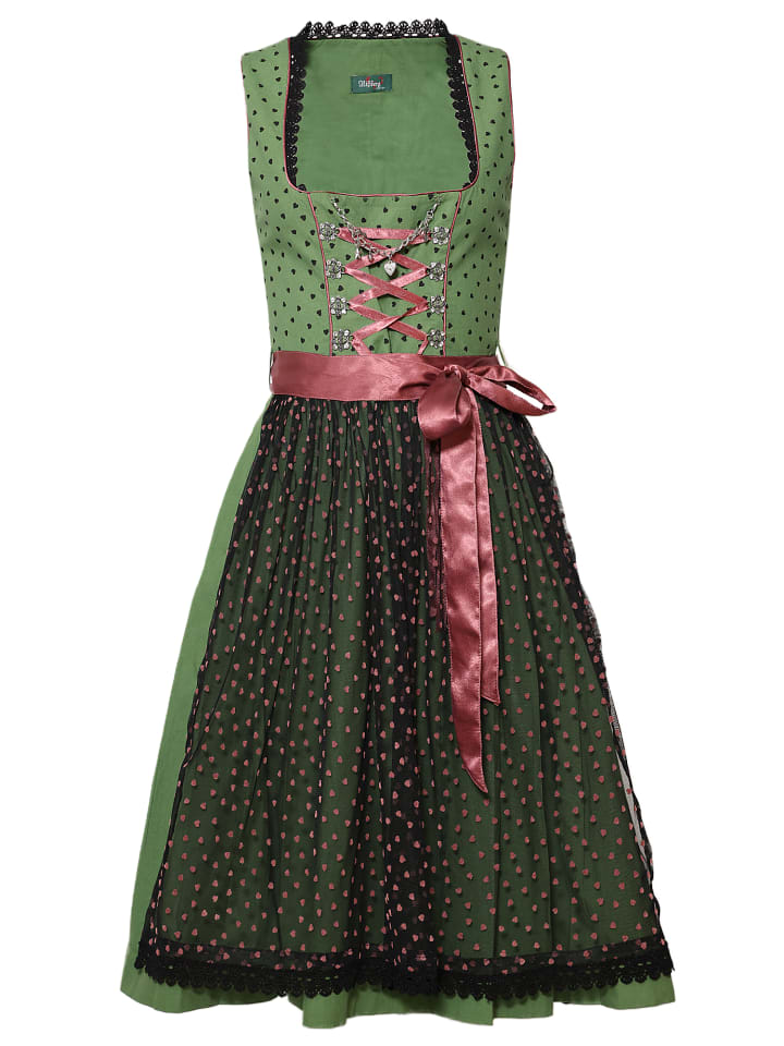 JCC Dirndl 31023115 in oliv günstig kaufen