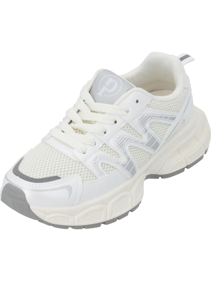 palado Sneakers Low in white silver combi günstig kaufen