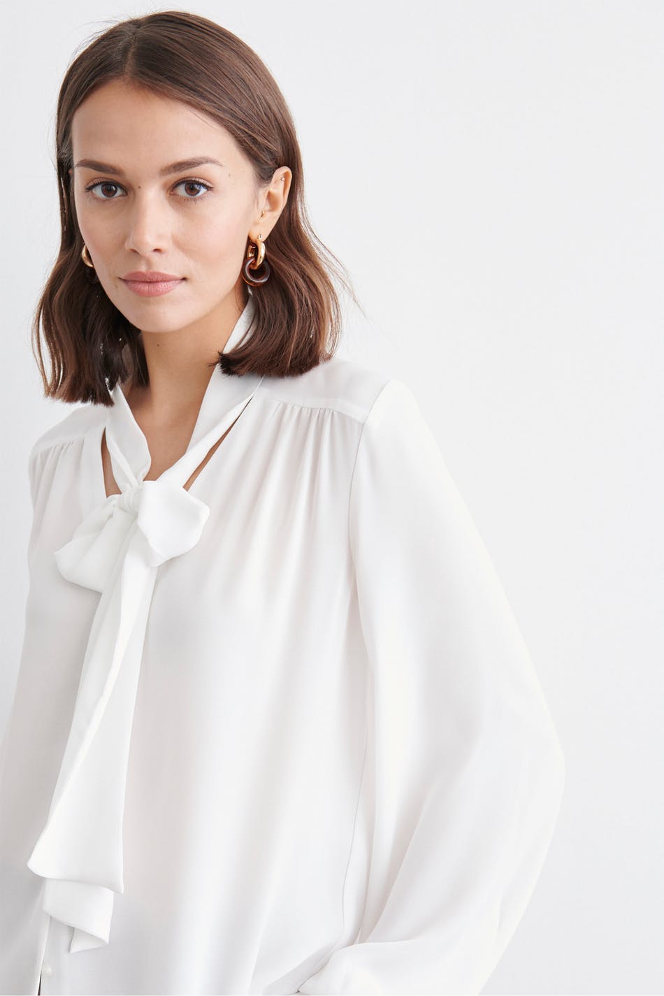 Dolly tie neck blouse